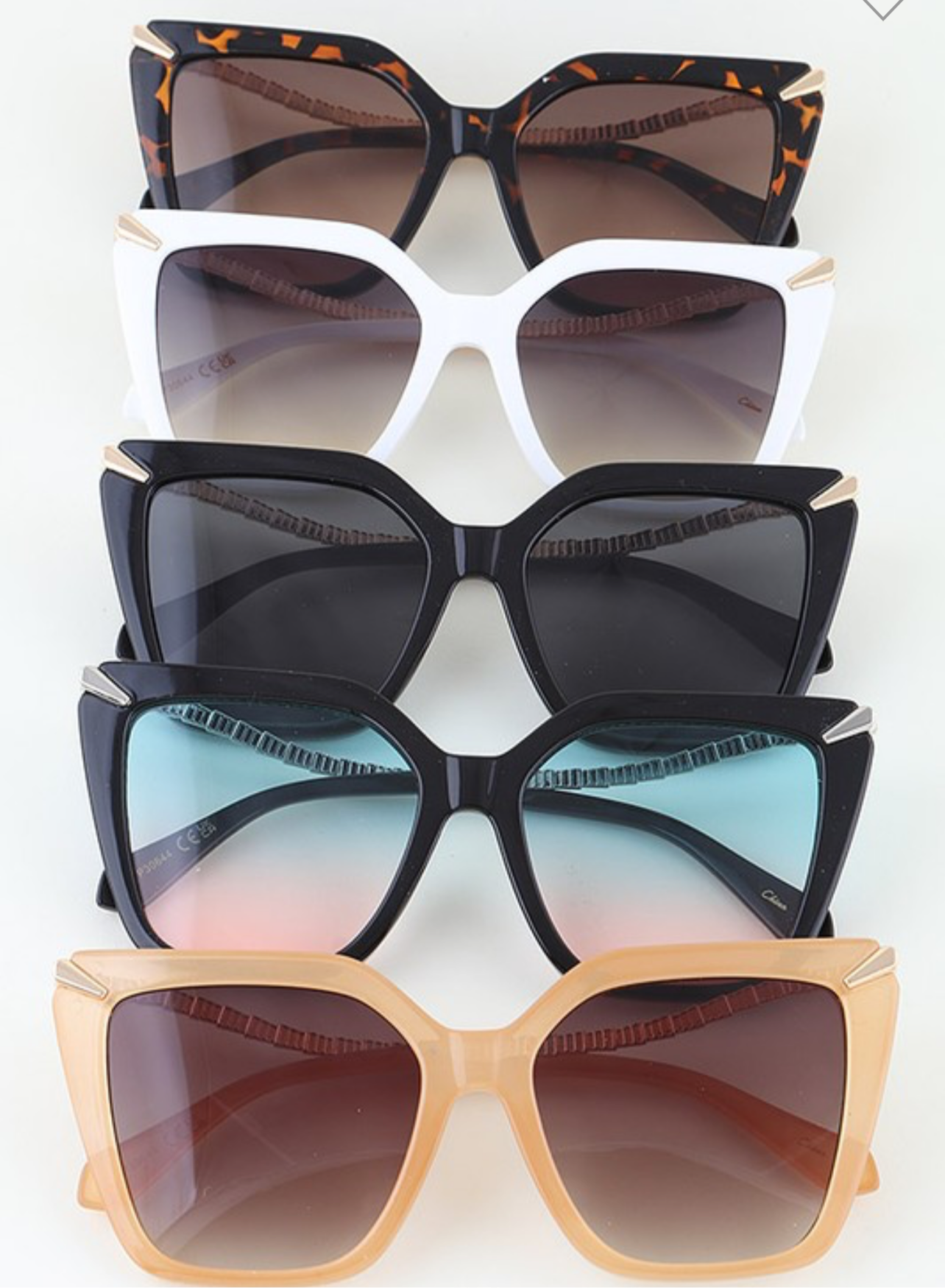 All black sunglasses