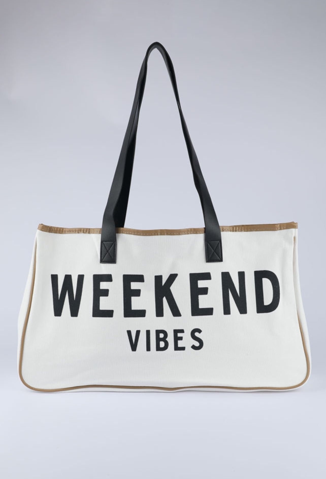 White casual tote